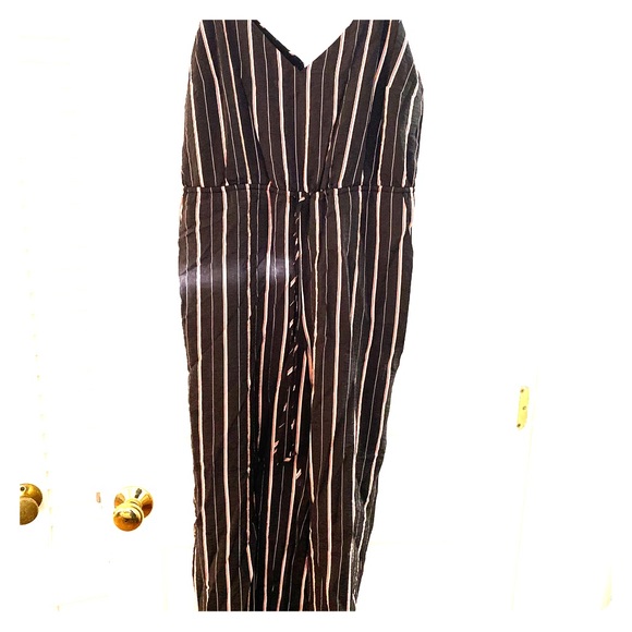 Vince Camuto Striped Jumpsuit - Picture 1 of 3